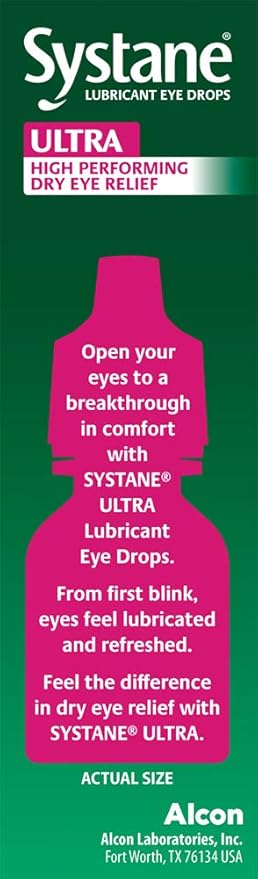 Systane Ultra Lubricant Eye Drops