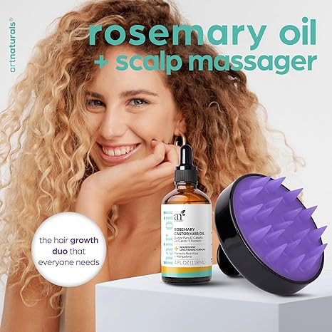ArtNaturals Organic Rosemary & Castor Hair Growth Oil