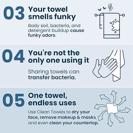 Clean Skin Club Clean Towels XL™