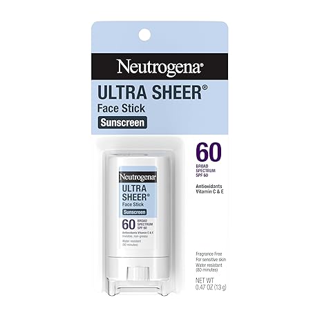 Neutrogena Ultra Sheer SPF 60 Face Sunscreen Stick