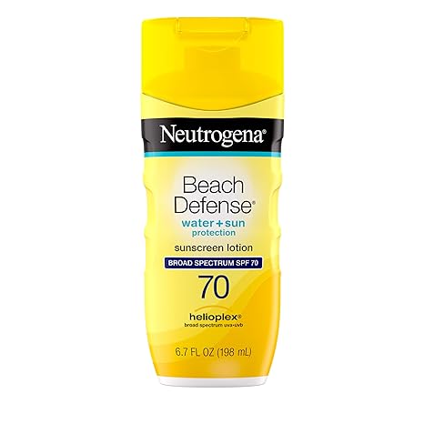 Neutrogena Beach Defense Water Resistant Sunscreen Body Lotion