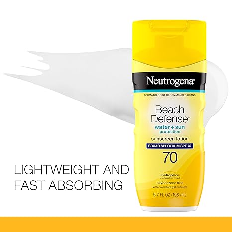 Neutrogena Beach Defense Water Resistant Sunscreen Body Lotion