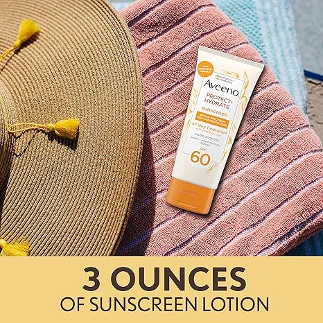 Aveeno Protect + Hydrate Moisturizing Body Sunscreen Lotion
