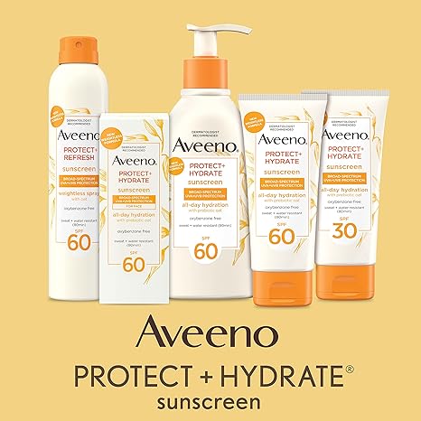 Aveeno Protect + Hydrate Moisturizing Body Sunscreen Lotion